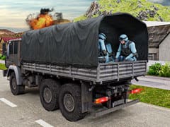 Army Machine Transporter Truck