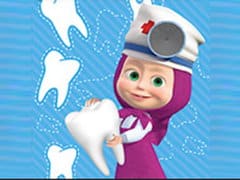 Masha And The Bear Dentist Game
