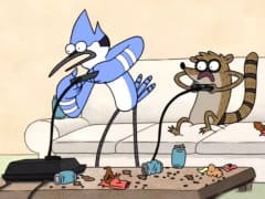 Mordecai And Rigby Easter Holiday