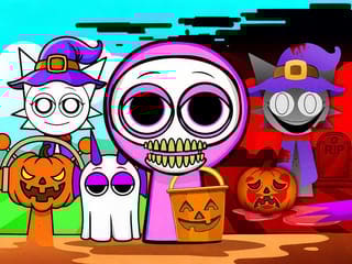 Coloring Book: Incredibox Sprunki Halloween