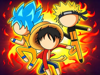 Stickman Warriors Superhero Fight