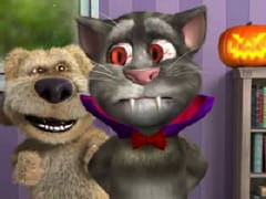 Tom Cat Halloween Fun