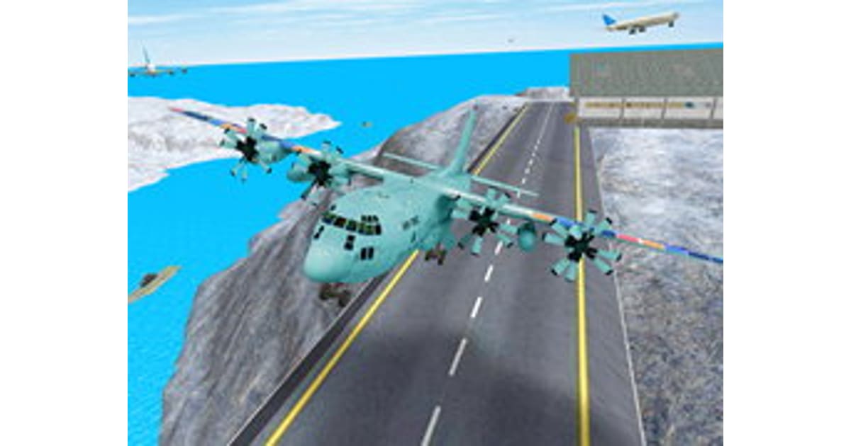 Airplane Flight 3d Simulator - Play The Game Online on CarGames.Com