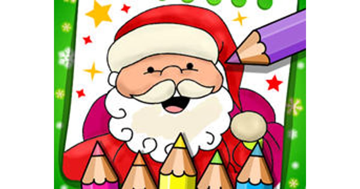 Christmas Coloring Book Games