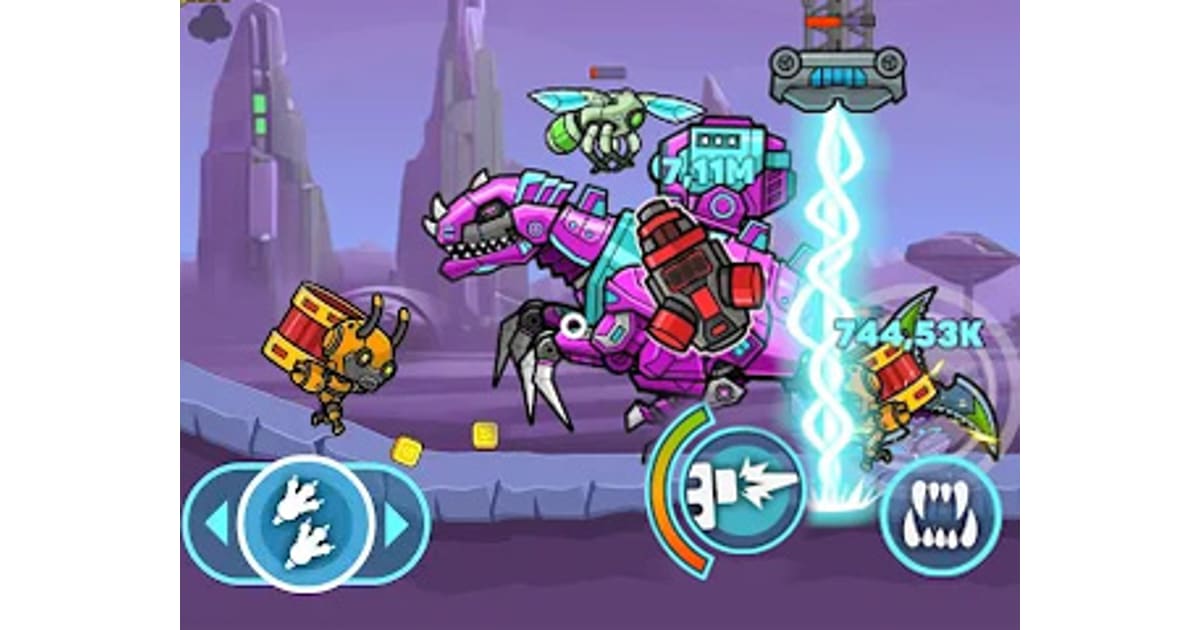 Mech Dinosaur Vs Robot | Evolution Fighting Game
