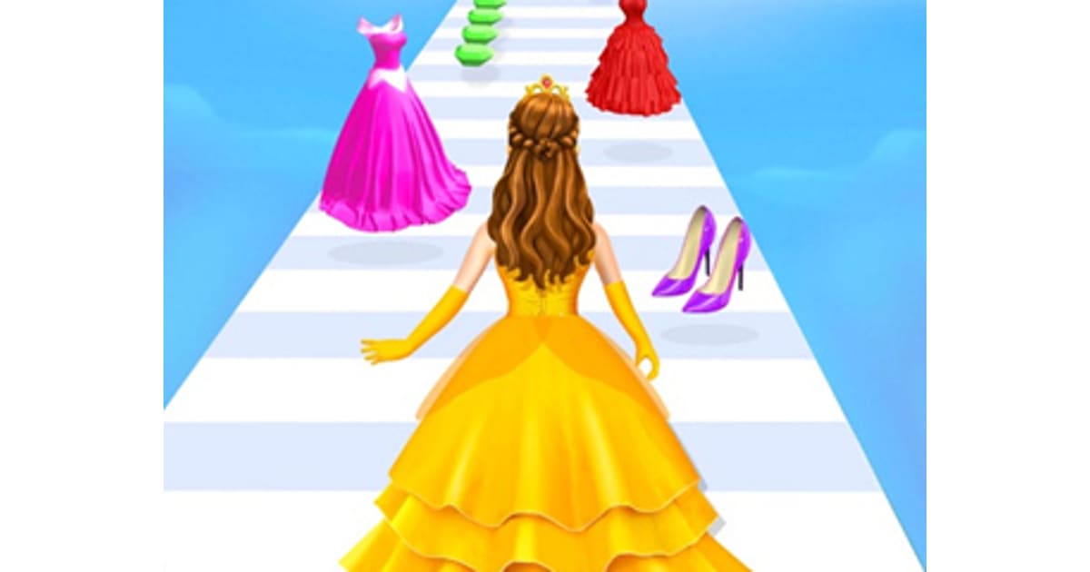 Fashion Princess Dress Up Running Arcade