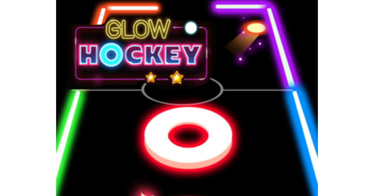 Glow Hockey Online Sports Game CarGames
