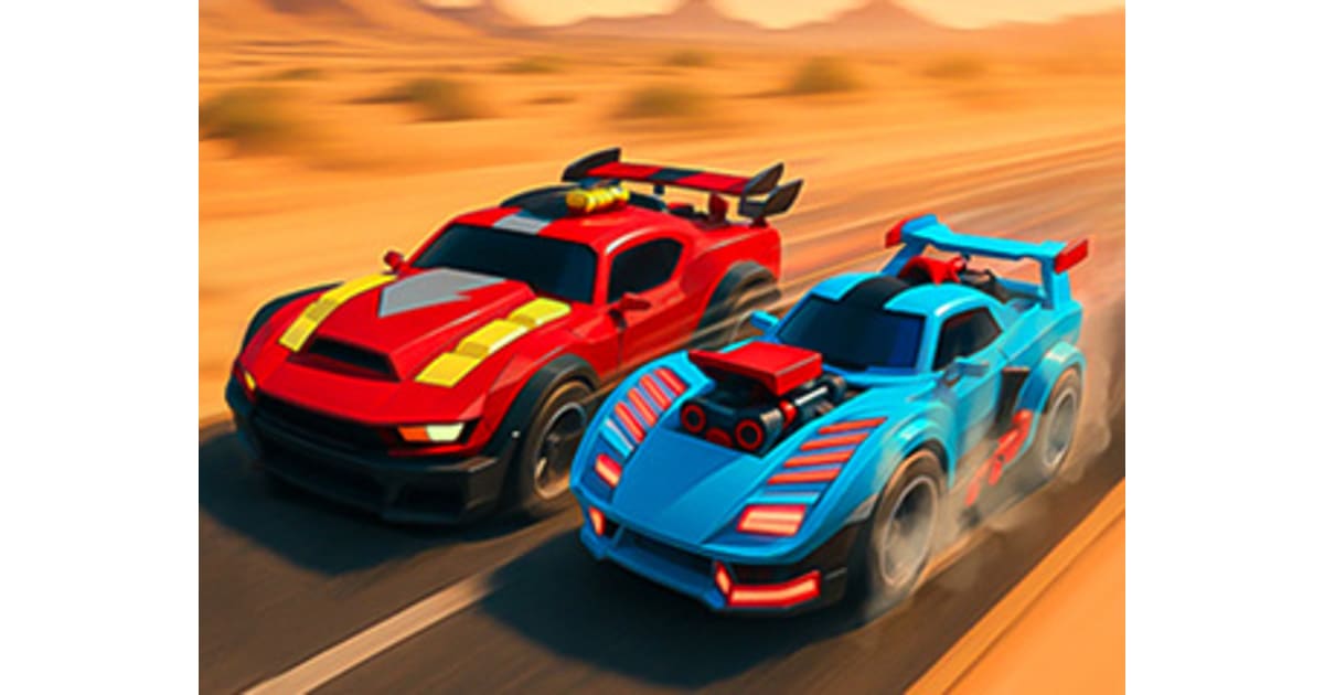 Max Speed: Stunt Car Battle - 3D Dino Racing