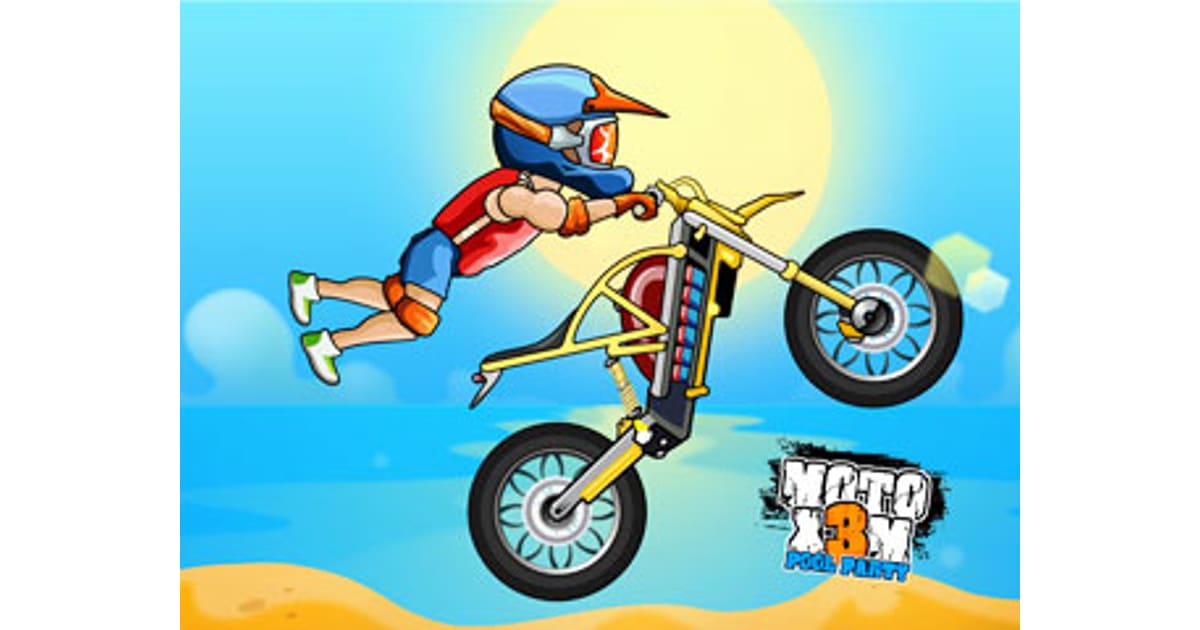 Moto X3M Pool Party Stunt Racing Adventure