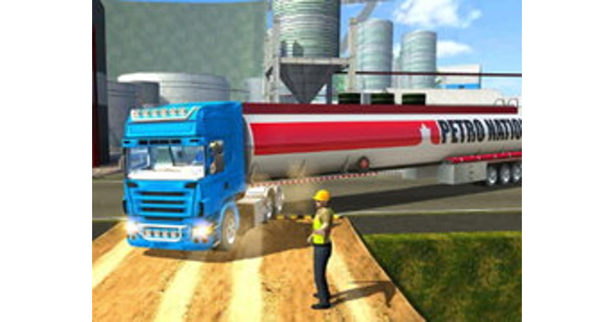 Oil Tanker Transporter Truck - Play The Game Online on CarGames.Com