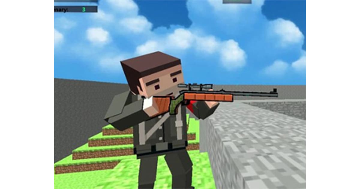 Pixel Crazy Minecraft Shooter - Play The Game Online on CarGames.Com