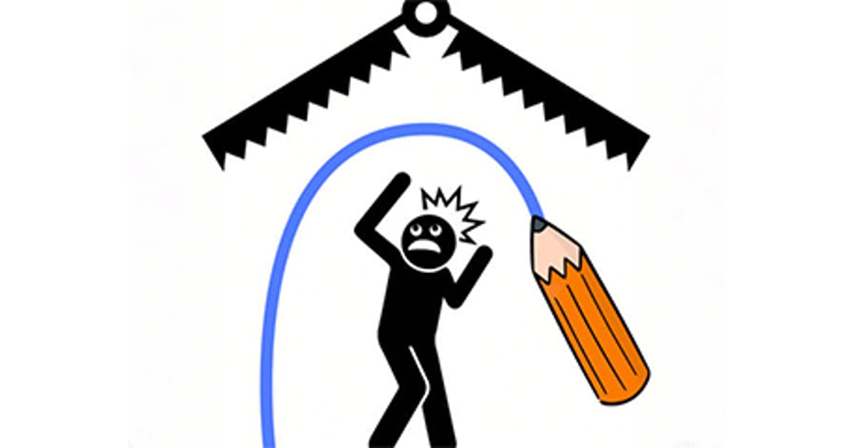 Draw Save Stickman Puzzle Online Game