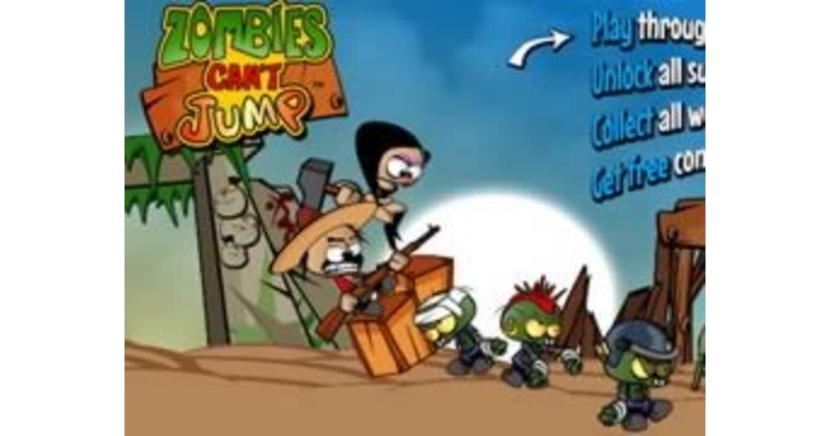 Zombies Can T Jump Play Zombies Can T Jump Online