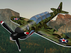 3D Airplane Race Simulator